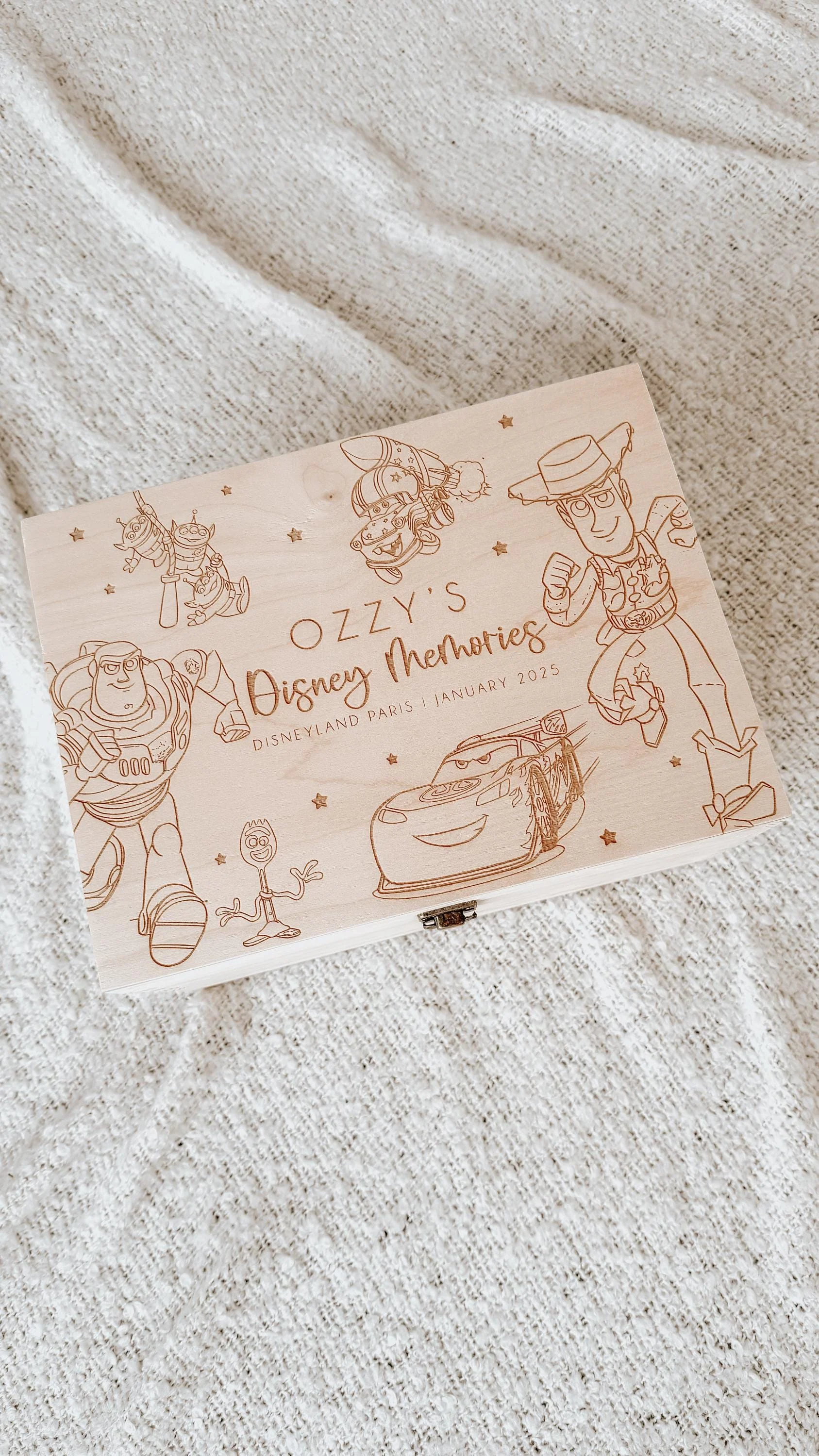 Wooden Memory Boxes